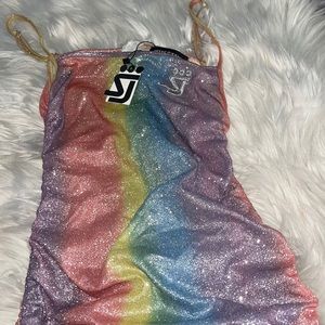 Shane Justin Rainbow Dress